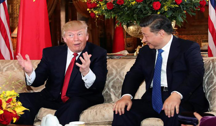 Trump welcomes China's Xi for talks