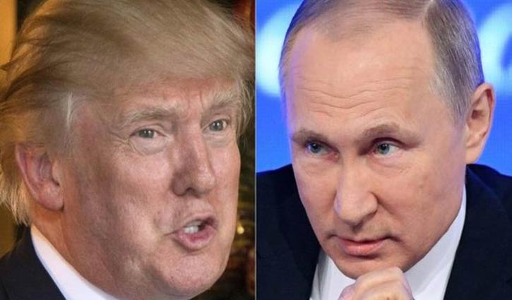 Trump, Putin discuss over Syria in phone call