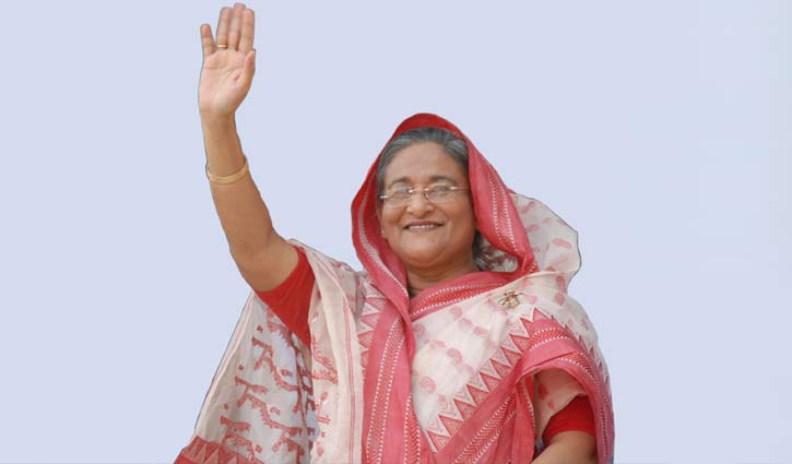 PM arrives in Cox's Bazar