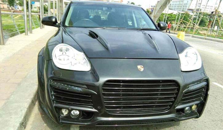 Luxury car found in abandoned state