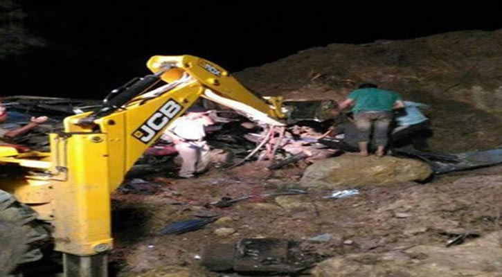 50 feared dead as 2 buses washed away in landslide in India