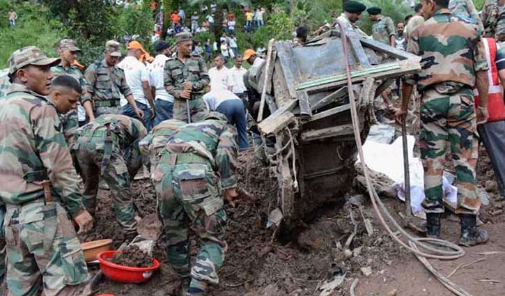 Landslide in north India leaves 46 dead