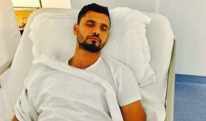 Mashrafe returns home from hospital