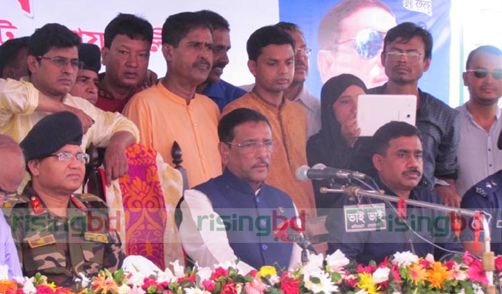 Quader smells conspiracy over Rohingya issue