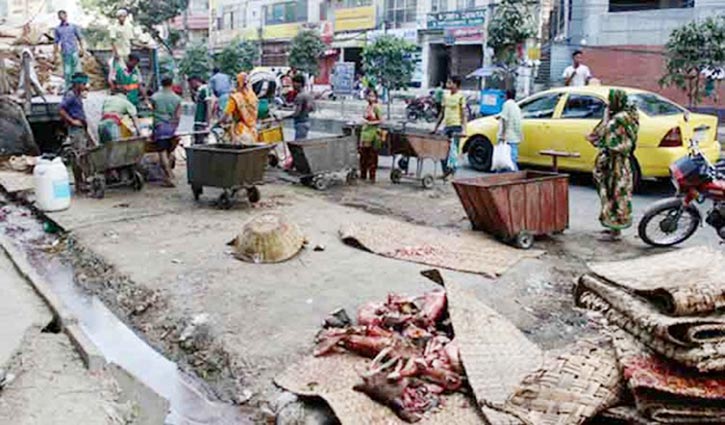 12,000 staff to clean sacrificial animal waste in DSCC