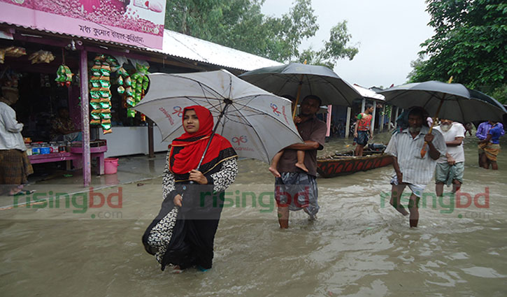 Flood situation worsens in Kurigram