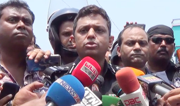 Explosive materials recovered from Mirpur den