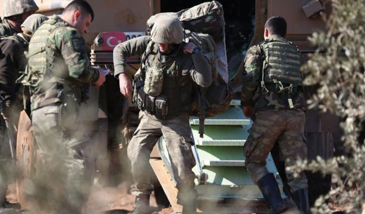 7 Turkish soldiers killed in Syria's Afrin offensive