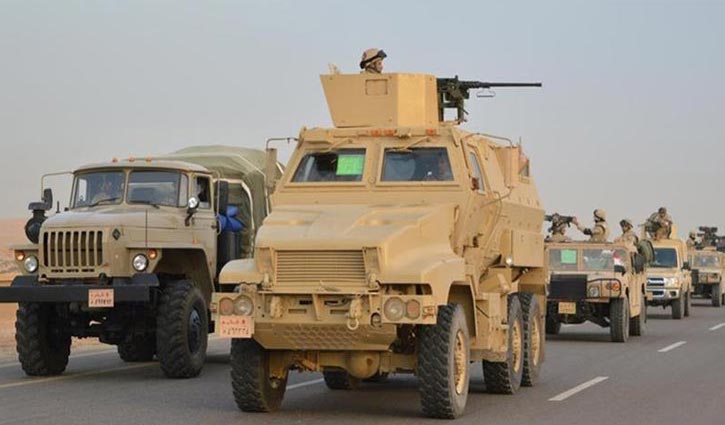 Egypt military operation kills 16 in Sinai Peninsula