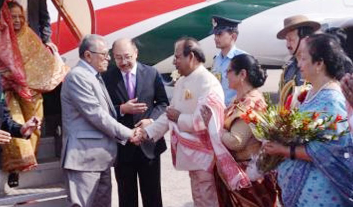 Red carpet rolled out as President reaches Guwahati