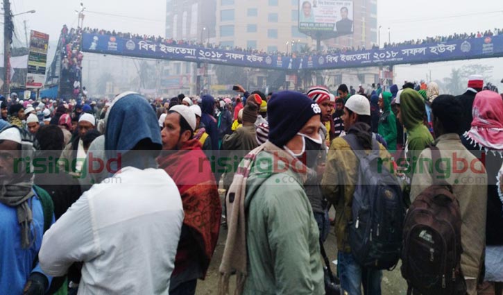 Ijtema 1st phase Akheri Munajat at 11am