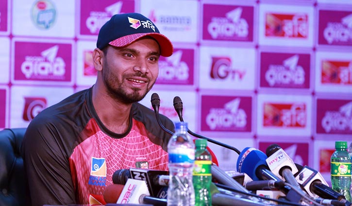 We are eager to win the final; says Mashrafe