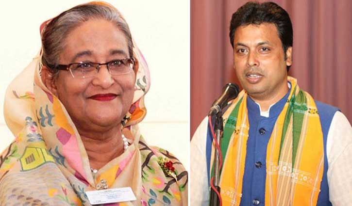 Tripura CM phones Sheikh Hasina, seeks cooperation