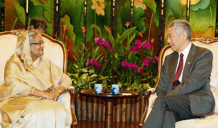 PM seeks congenial work atmosphere for Bangladeshis in Singapore
