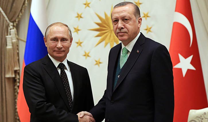 Putin, Erdogan warn US move risks escalating tensions