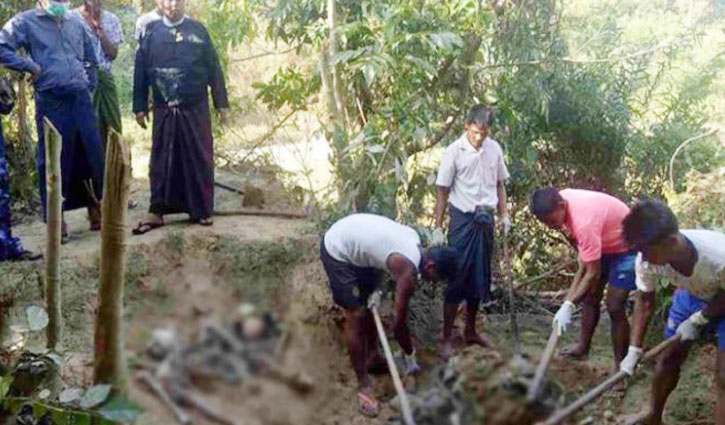 AP confirms 5 unreported Myanmar mass graves