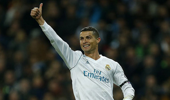 Real Madrid's Ronaldo breaks Champions League record
