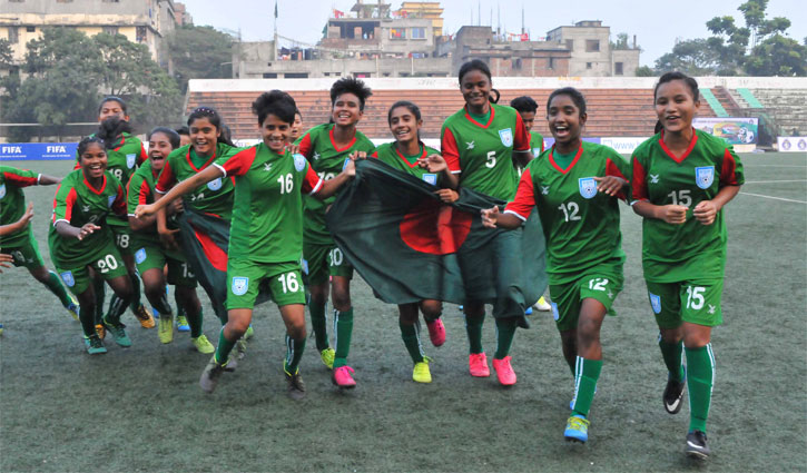 SAFF U-15: Bangladesh women beat Nepal by 6-0 goals