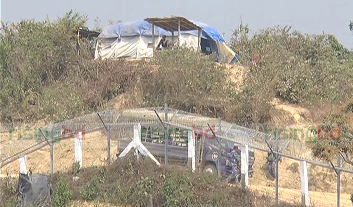 Myanmar troops again on Tombru border