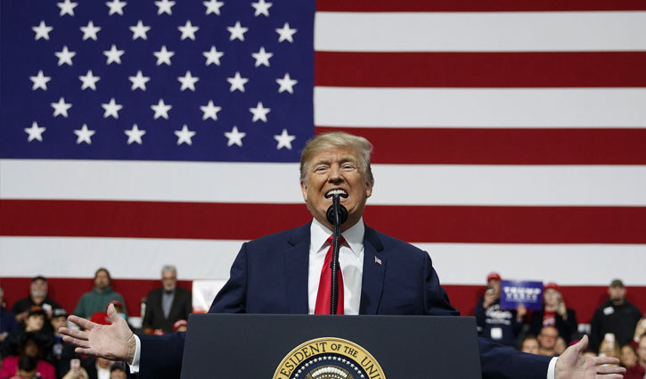 Trump believes North Korea wants peace