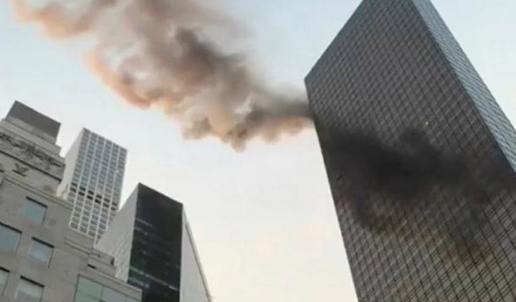 Fire at Trump Tower