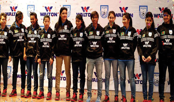 ফিফা র‌্যাঙ্কিংয়ে ১০০ তে বাংলাদেশ নারী ফুটবল দল