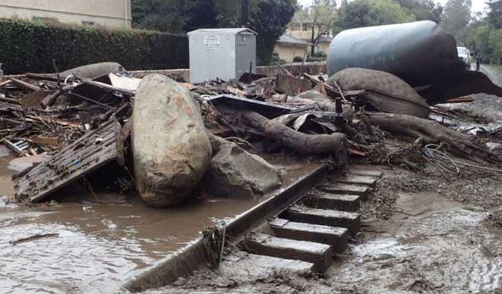 13 dead amid California heavy rains, mudslides