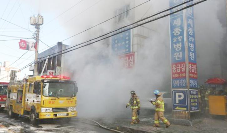 31 dead in South Korea hospital blaze