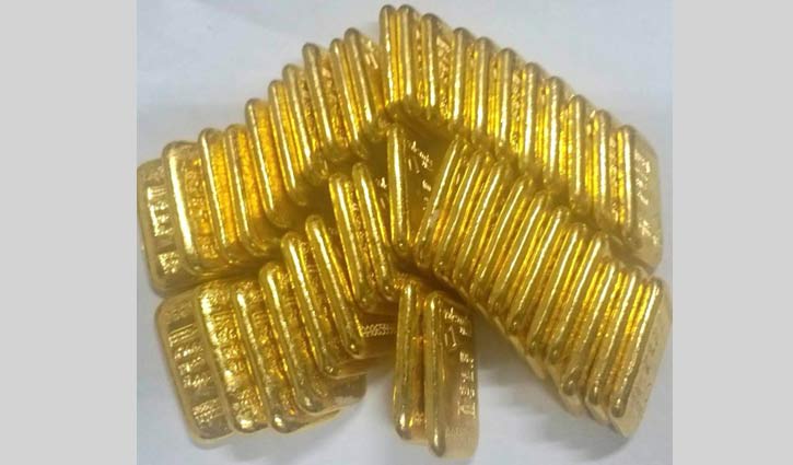 Man held with 4kg gold at Shahjalal