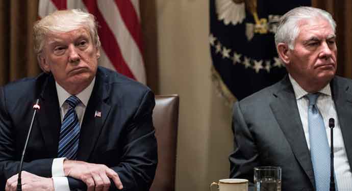 Tillerson defends Trump's mental health