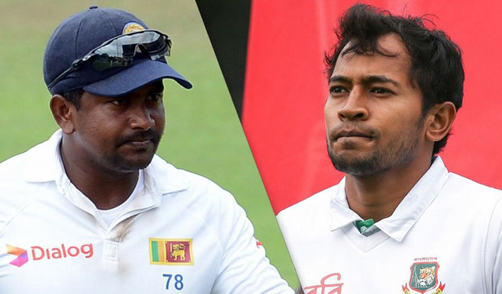 Bangladesh bowling against Sri Lanka