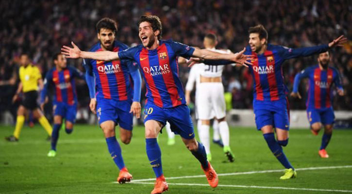 Champions League: Barcelona beat PSG 6-1