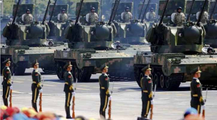 China to hike defence budget by about 7%