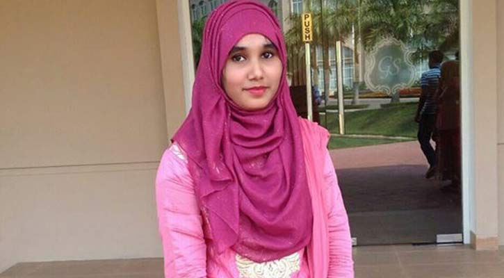 Khadiza returns home