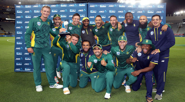 Proteas beat New Zealand by 6 wickets to win ODI series