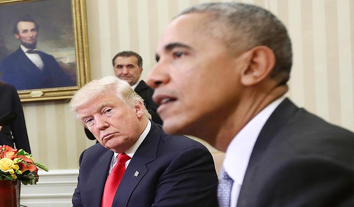 Trump urges Obama 'abuse of power' probe