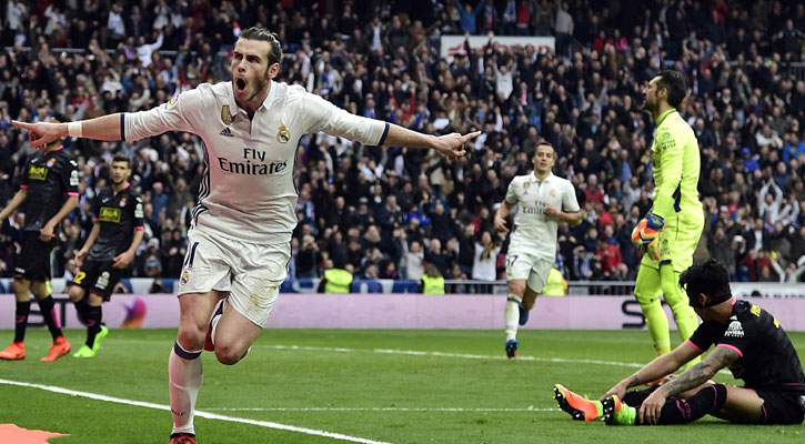 Bale scores in return as Real Madrid ease past Espanyol