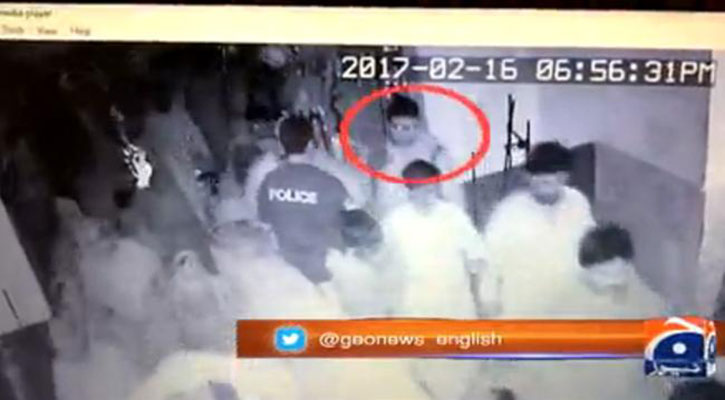 CCTV footage confirms Sehwan bomber bypassed security check