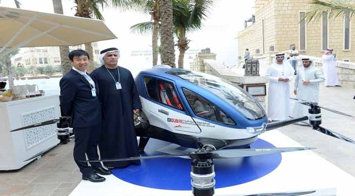 Dubai announces passenger drone plans