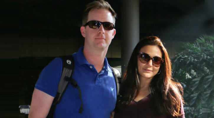 স্বামীর প্রেরণায় ফিরছেন প্রীতি