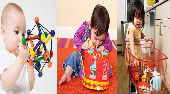 কোন বয়সে, কেমন খেলনা