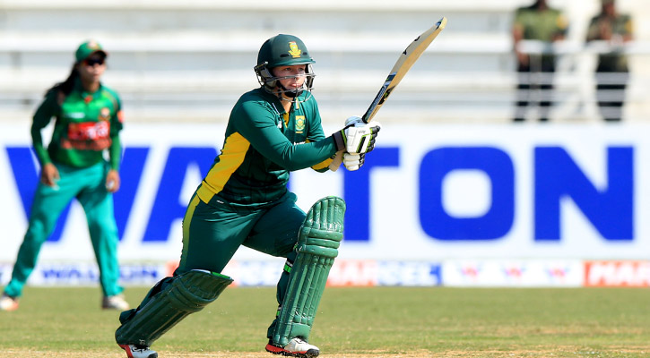 Protea Women in batting against Bangladesh