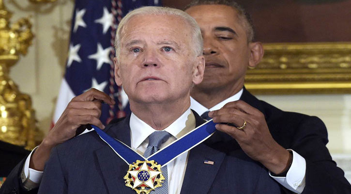 Biden awarded with nation’s highest civilian honor