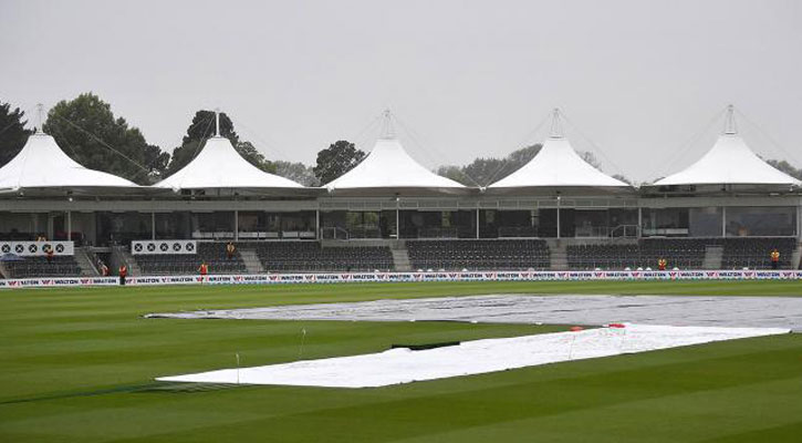 Rain washes out day 3 of Christchurch Test