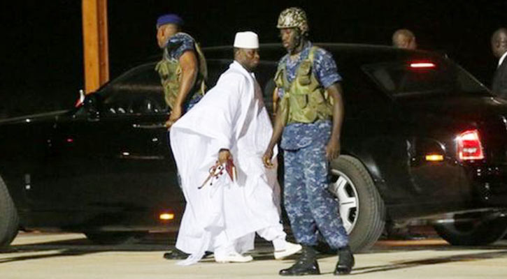 Gambia 'missing millions' after Jammeh flies into exile