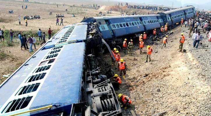 India train crash: 23 killed in Andhra Pradesh