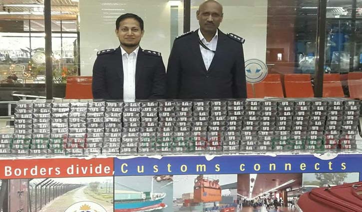 Gold, cigarettes sized at Dhaka Airport