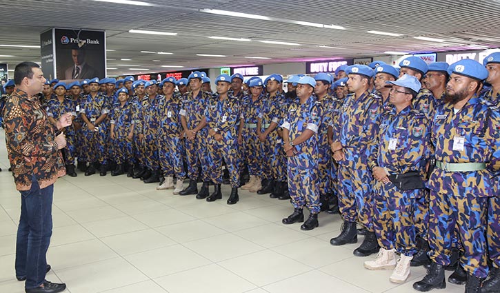 160 policemen leave for UN mission in Haiti