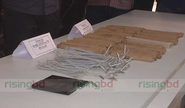 Two held with bomb making materials in Sylhet