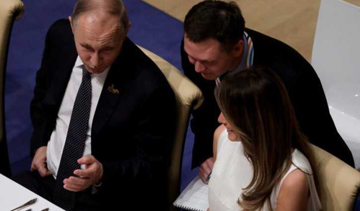 Trump and Putin met twice at G20 in Germany